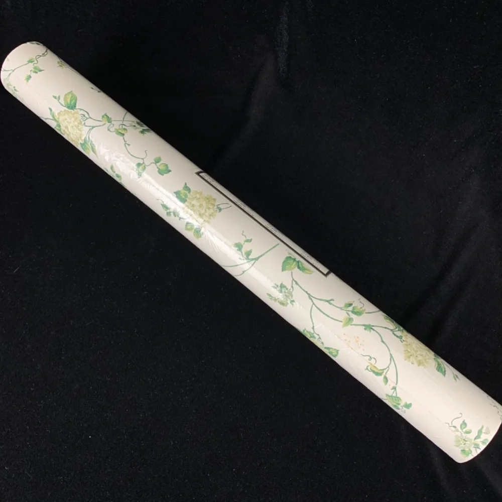 New Eisenhart Wall Covering Paper Sm Green Hydrangeas PrePasted 33 feet Roll